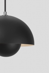 Flowerpot Pendel VP1 Matt Svart